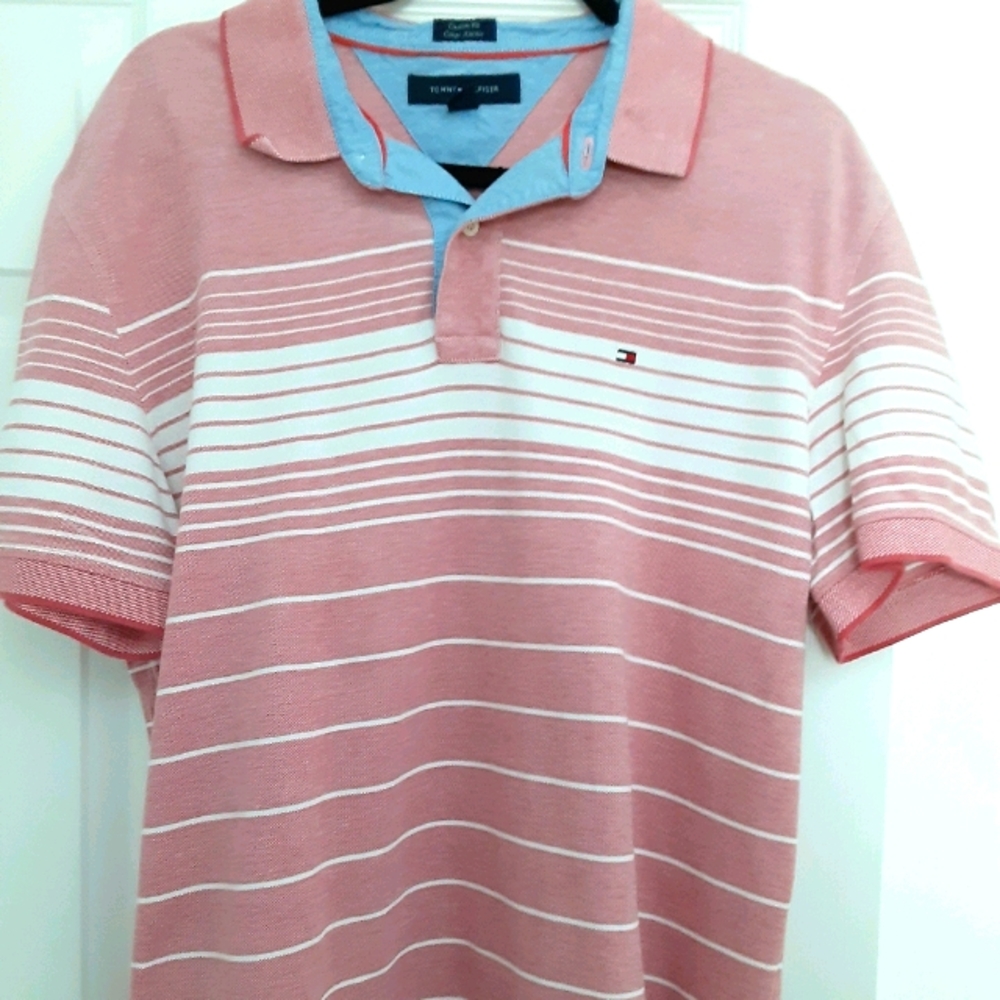 Pink polo